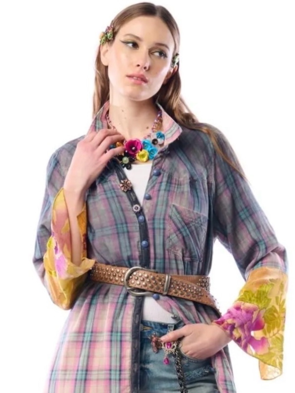 🌸Aratta Necklace | Artistic Statement Bohemian Flowers Necklace